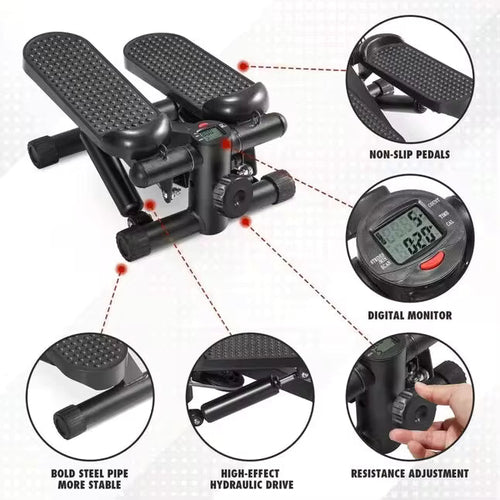 Fitness Stepper für das Heimtraining | Stepper mit LCD-Display